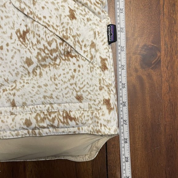 Patagonia Duck Down Brown White Puffer Bodywarmer Gilet Vest Women’s Size S - Picture 6 of 6